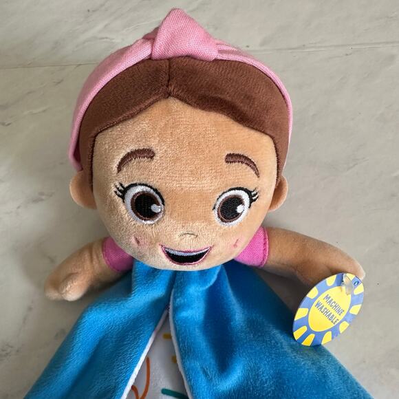 New Gund Ms. Rachel Huggable Lovey Security Blanket Plush Toy Baby Nap Social - Picture 3 of 7